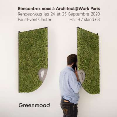Greenmood at Architect@Work, Paris 2020