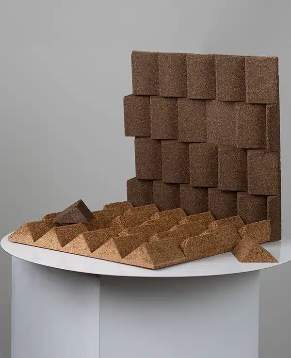 acoustic cork wall